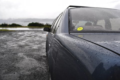 Our newly purchased car in NZ