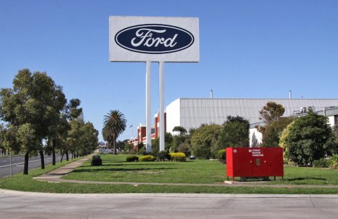 The Ford stamping plant in