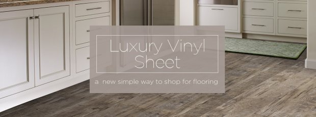 Luxury vinyl sheet