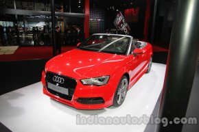 Audi A3 Cabriolet at Auto Expo 2014 front three quarters