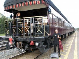 Just An Old-Fashioned Train? Well, Step Inside And You'll Feel Transported Into A Downton Abbey Set...