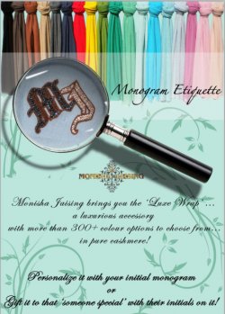 Monisha Jaising Luxe Wraps