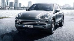 Porsche Cayenne Diesel Platinum Edition SUV.