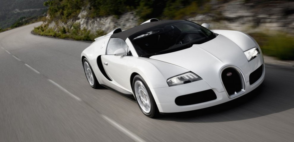 White luxury cars