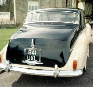 Old British luxury cars