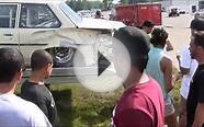 8 Second Toyota Corolla Drag Race Crash - CAR TOTAL LOSS