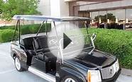 Cadillac Escalade six passenger luxury golf car for sale