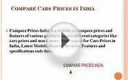 Cars Prices In India