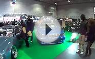 (HD)Japanese Luxury Car"VIP CAR" booth more wide view.