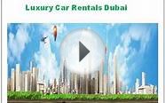 Luxury Car Rental Dubai