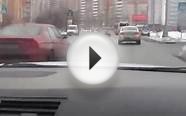 Russian Driver ShowOff Fails in a Luxury Car