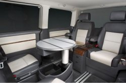 VW Caravelle Business leather interior